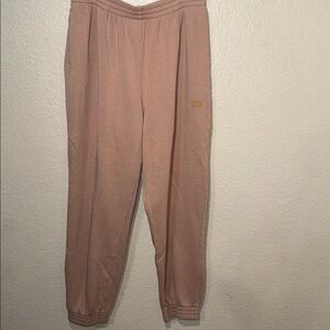 PINK Victoria’s Secret Joggers Light Pink Beige Size XL